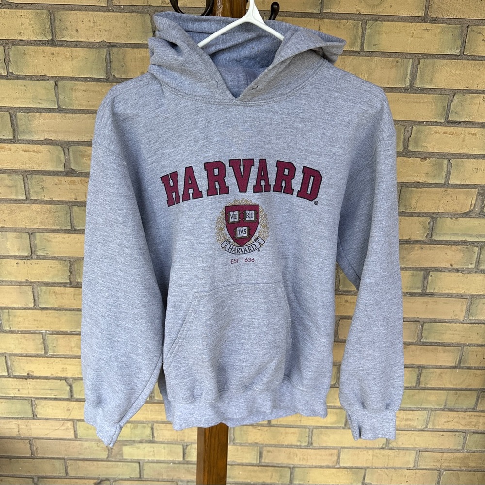 Harvard Grey Hoodie